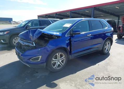2015 Ford Edge Titanium from USA, damaged, VIN 2FMTK4K9XFBB42725
